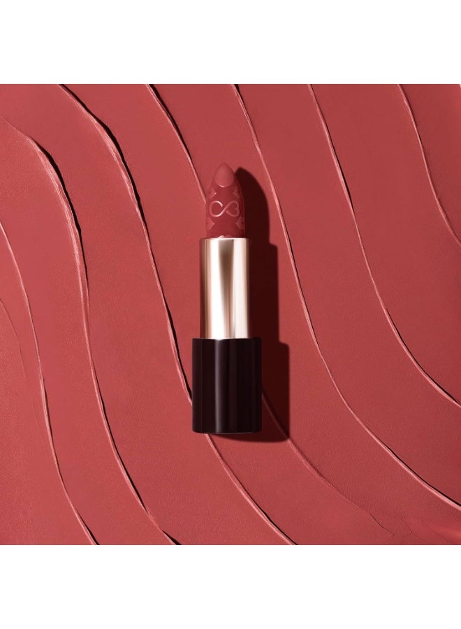 Colorbar  Matte Lipcolor, Nude, 3.5 g | Lightweight formulation| Luxurious matte finish| Long-lasting, smudge-proof, and transfer-proof - Image 2